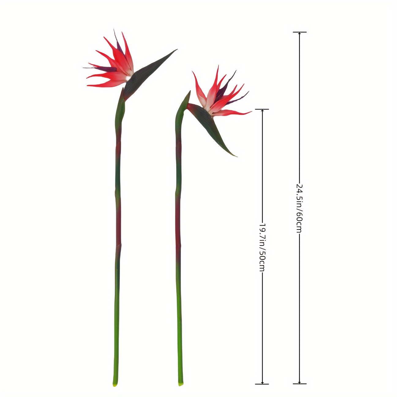 3pcs Artificial Bird Of Paradi - Bird Paradise Strelitzia のレビューと価格