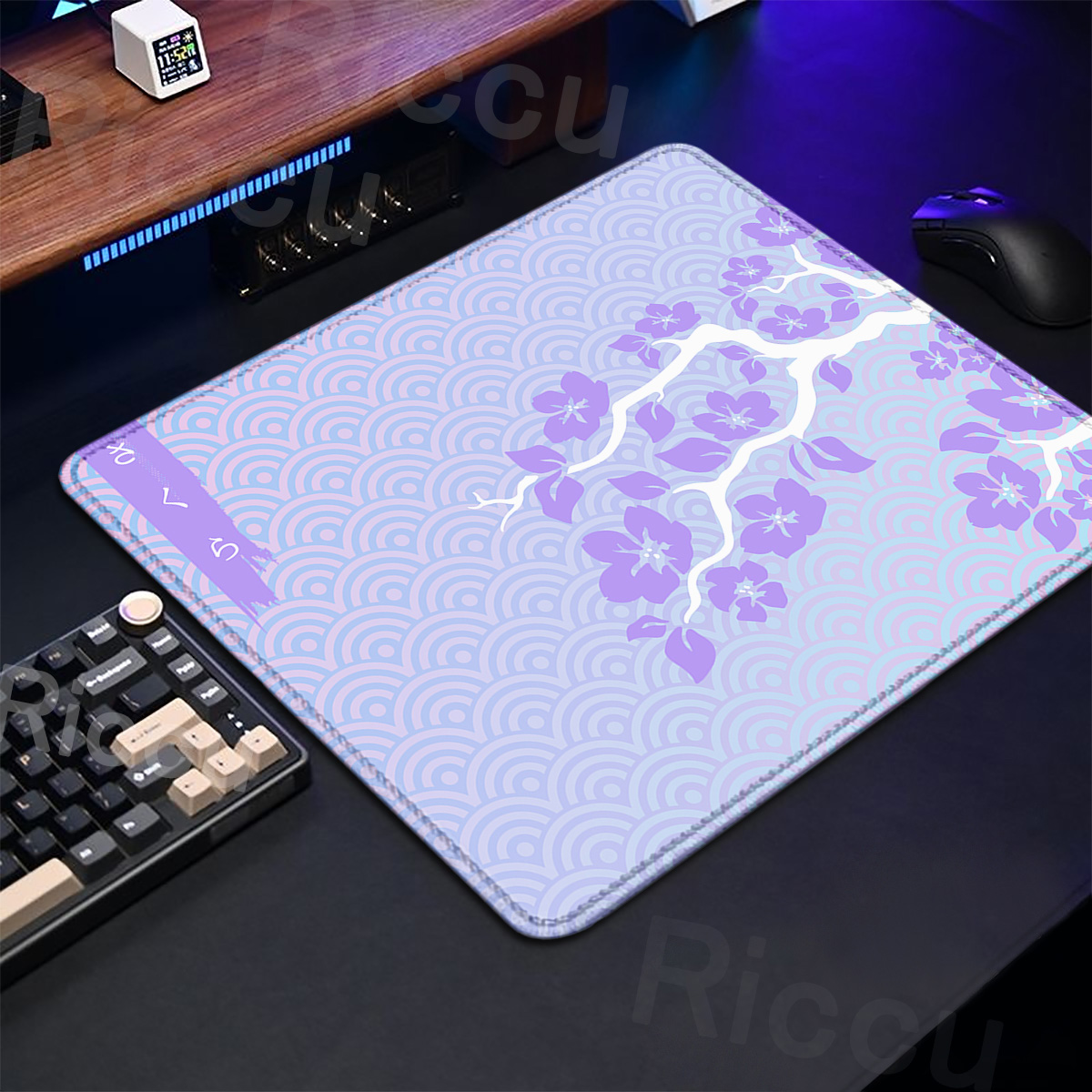 Purple Sakura Table Pad Gaming - Tradescantia Purple のレビューと価格
