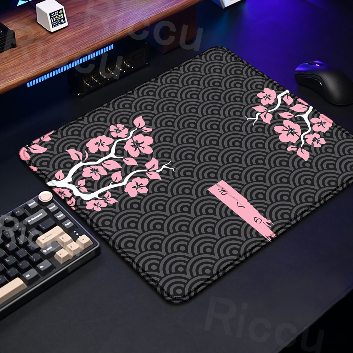 Purple Sakura Table Pad Gaming - Tradescantia Purple のレビューと価格