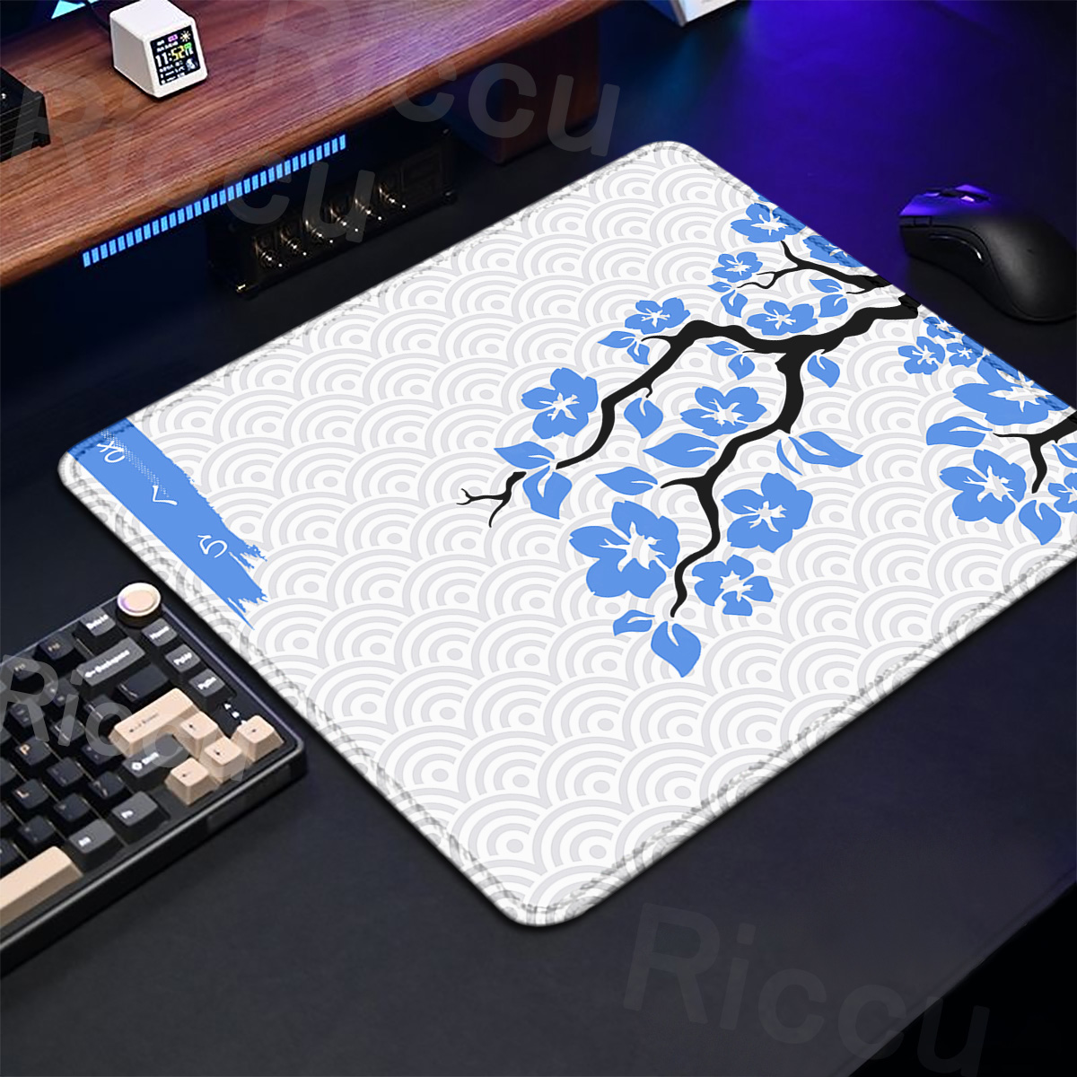 Purple Sakura Table Pad Gaming - Tradescantia Purple のレビューと価格