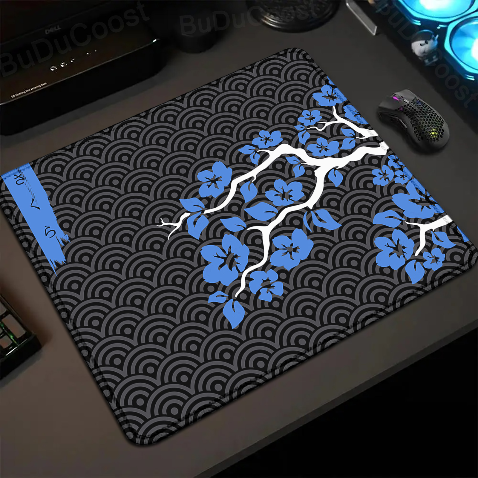 Small Size Mousepad Sakura Art - Tradescantia Purple のレビューと価格