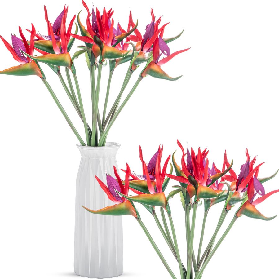 12 Pcs Bird of Paradise Artifi - Bird Paradise Strelitzia のレビューと価格