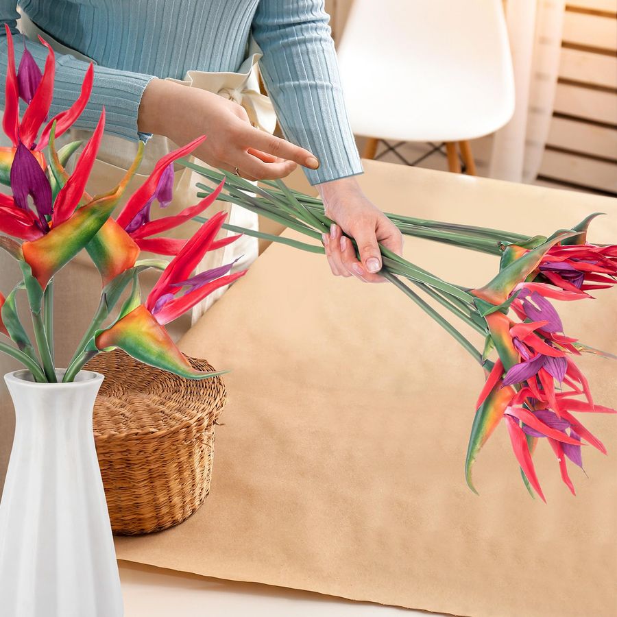 12 Pcs Bird of Paradise Artifi - Bird Paradise Strelitzia のレビューと価格