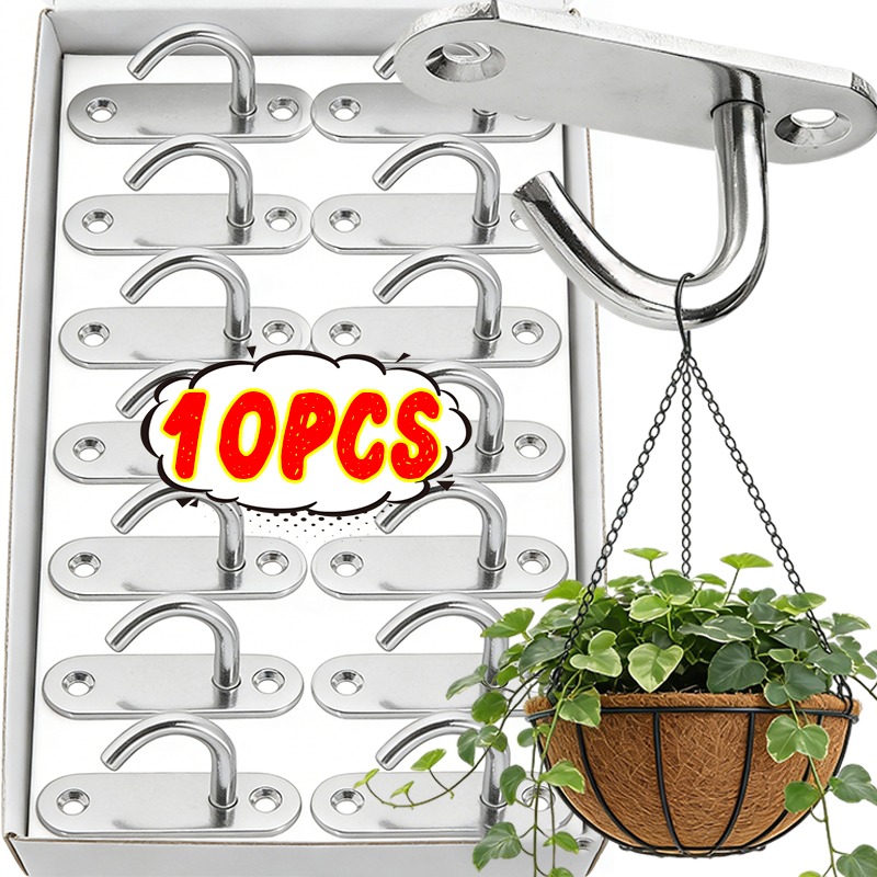 10/1pcs Heavy Duty J Hooks Sta - Spider Plant Hanging のレビューと価格