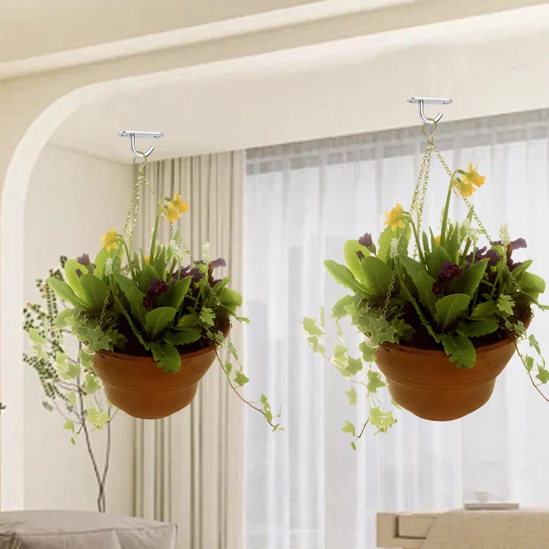 10/1pcs Heavy Duty J Hooks Sta - Spider Plant Hanging のレビューと価格