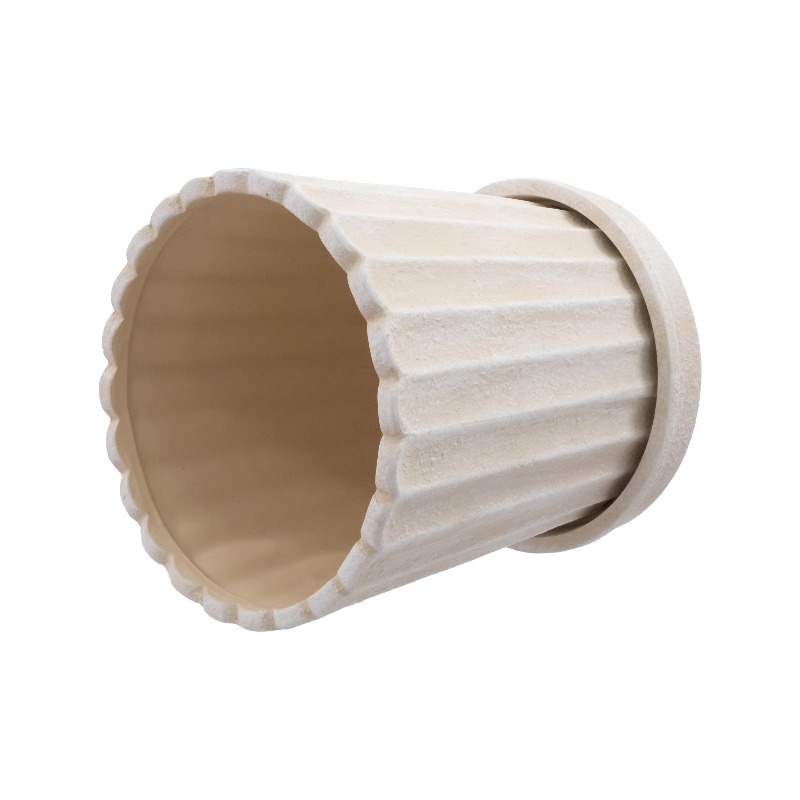 8 Inch Shell Planter Cream Cer - Aloe Vera Pot のレビューと価格