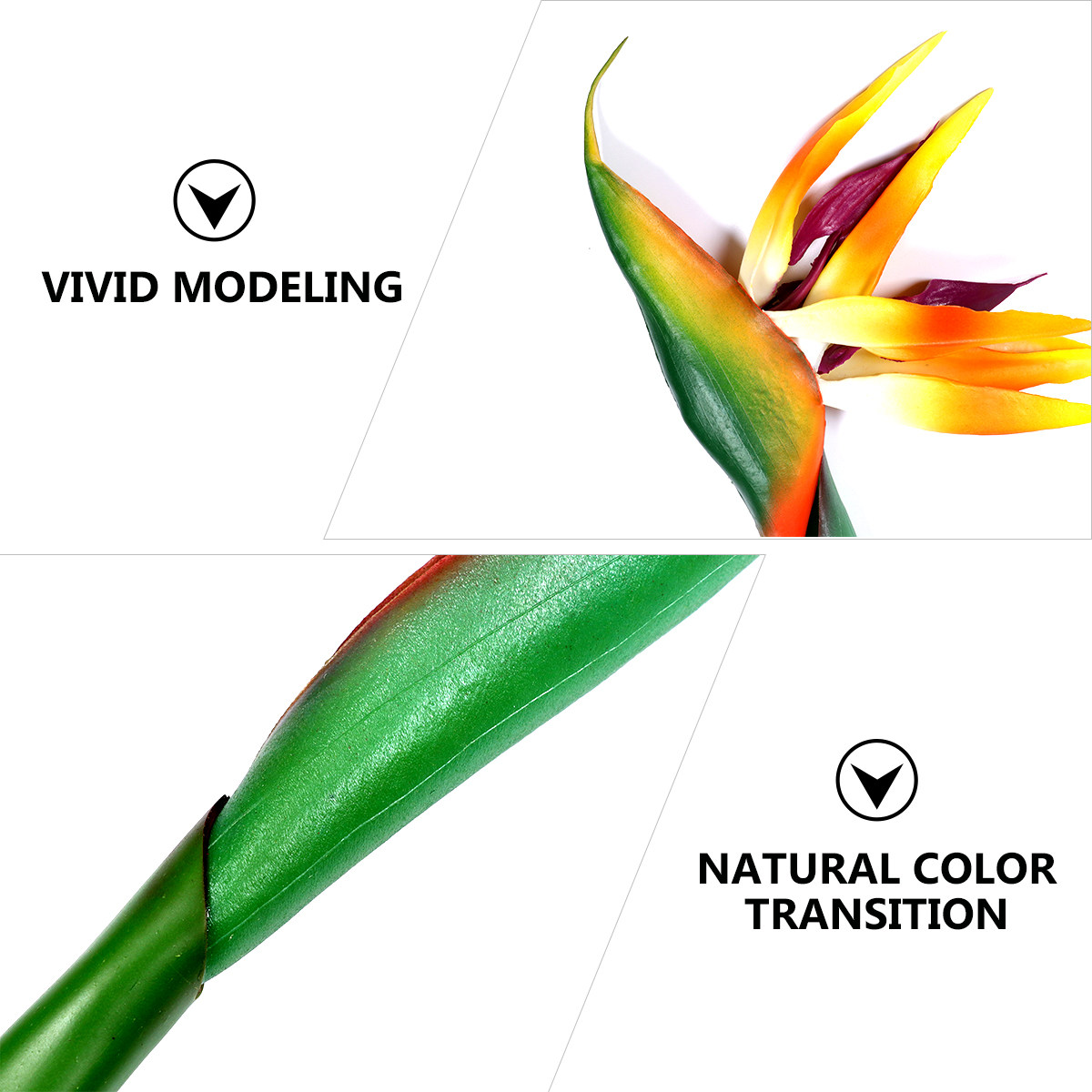 Faux Bird of Paradise Artifici - Bird Paradise Strelitzia のレビューと価格
