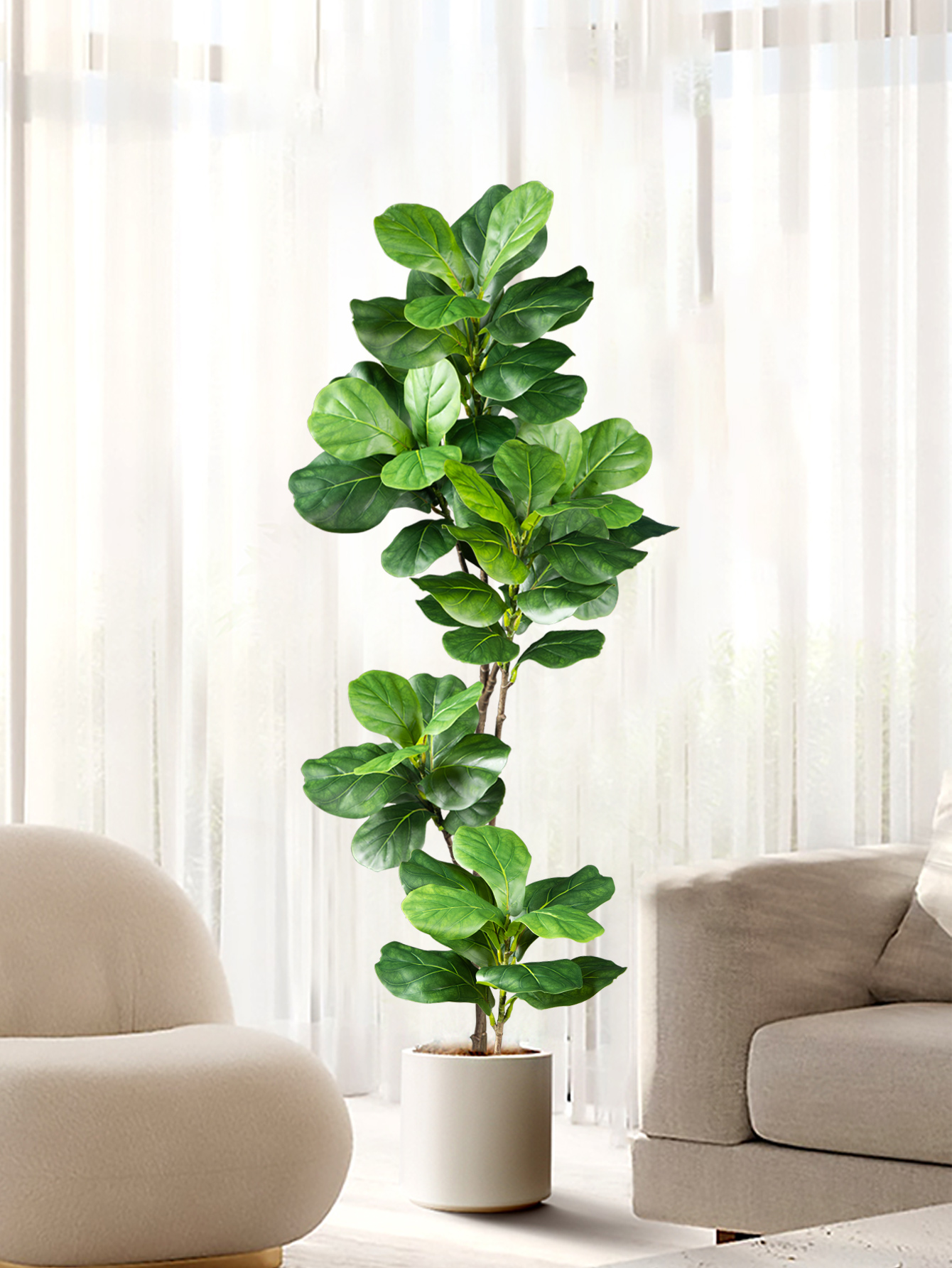 70-135cm Large Artificial Ficu - Dracaena Marginata のレビューと価格