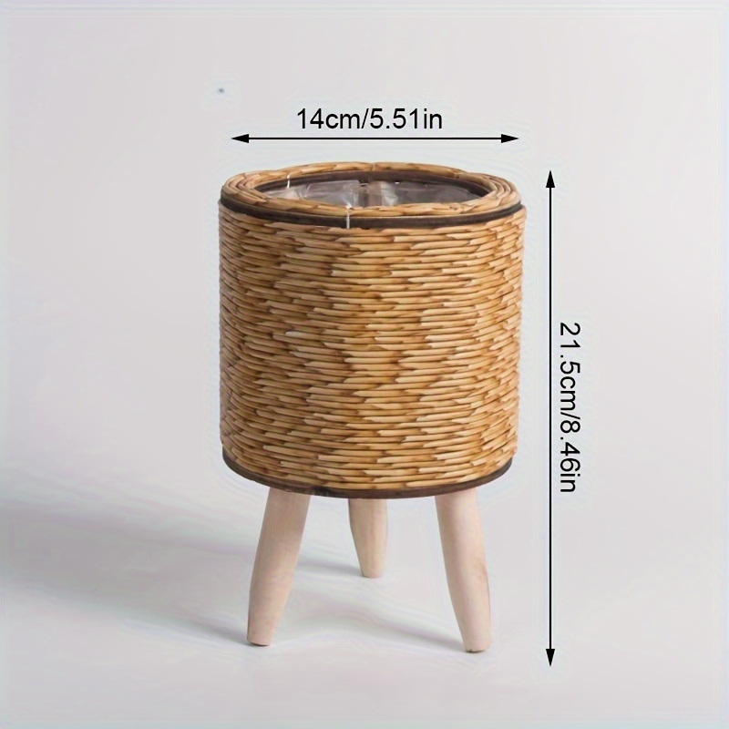 Charming Rustic Rattan Planter - Aloe Vera Pot のレビューと価格