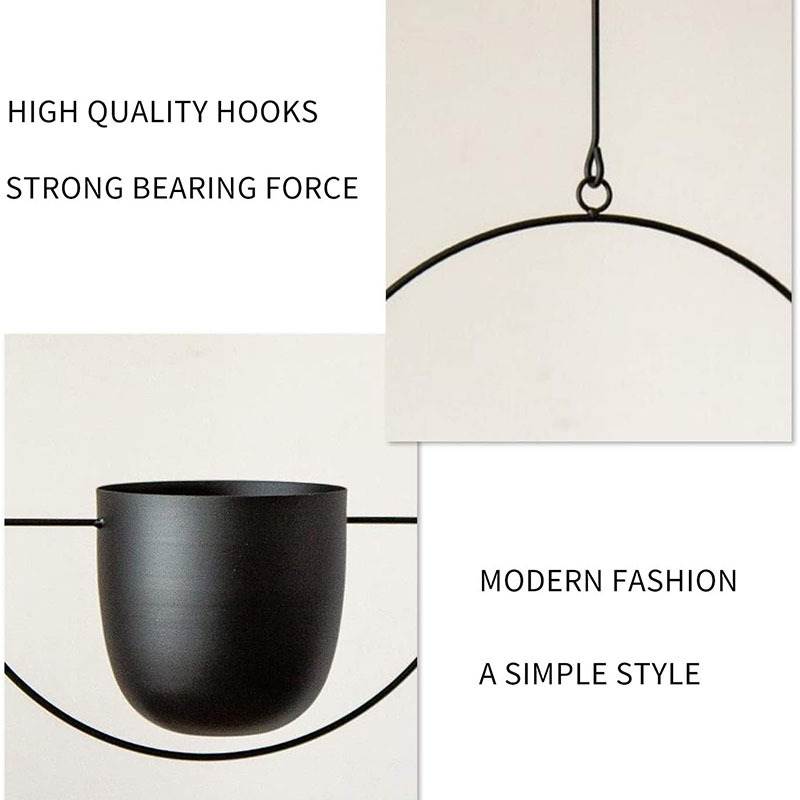 Hanging Iron Art Plant Pots Ba - Spider Plant Hanging のレビューと価格