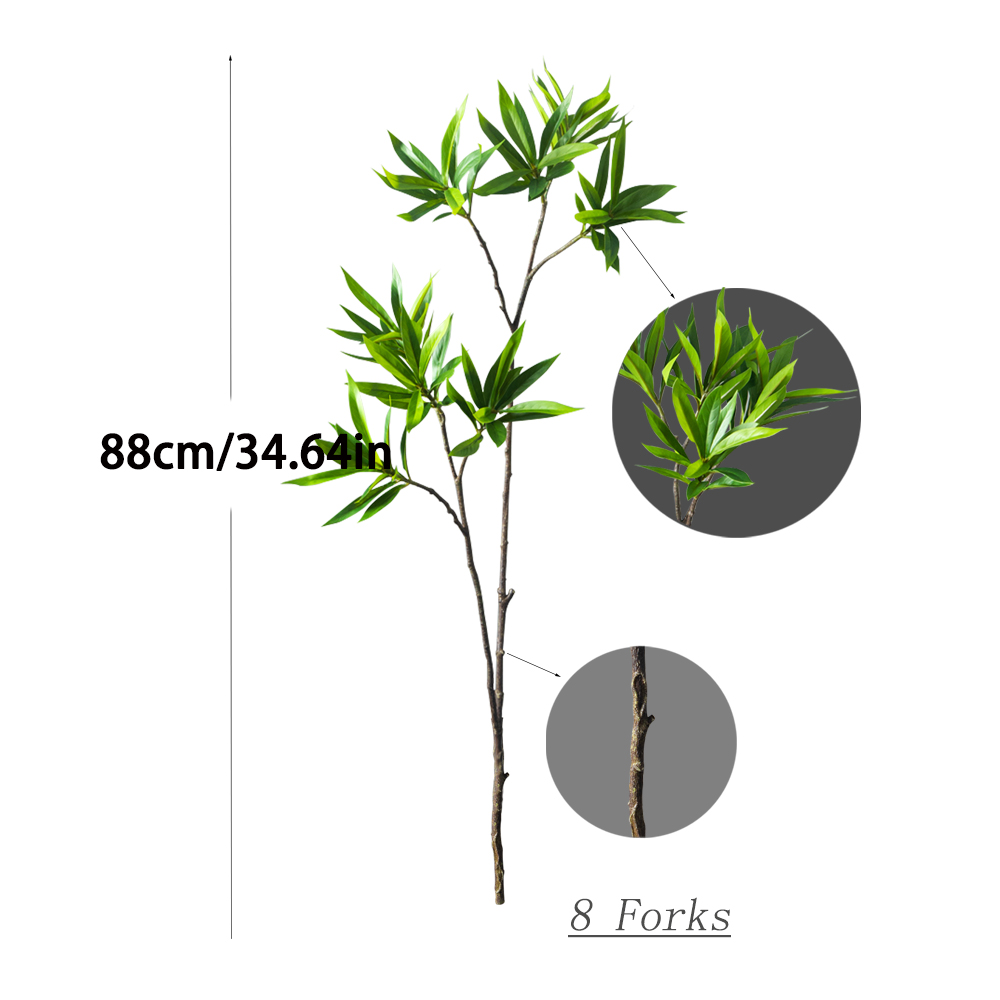 50-133cm Large Artificial Palm - Dracaena Marginata のレビューと価格