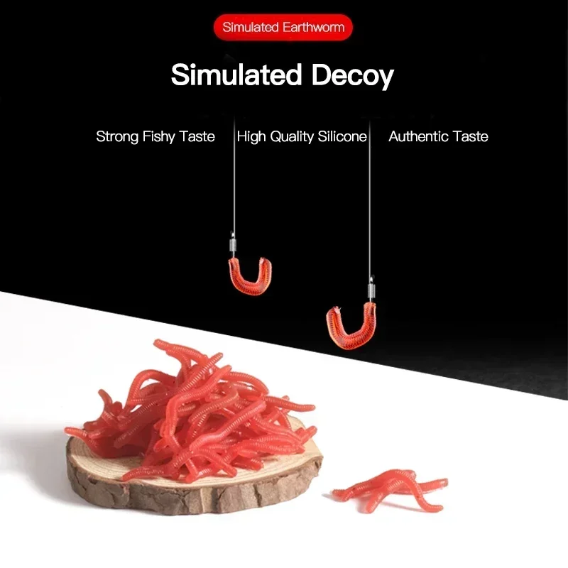 Lifelike Red Worm Soft Lure Ea - Aglaonema Red のレビューと価格