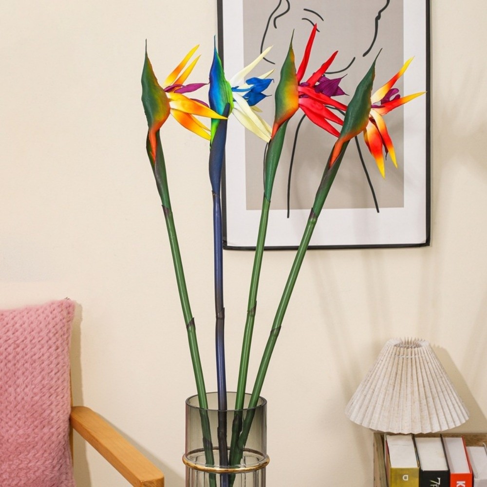 Long Stem Artificial Bird of P - Bird Paradise Strelitzia のレビューと価格