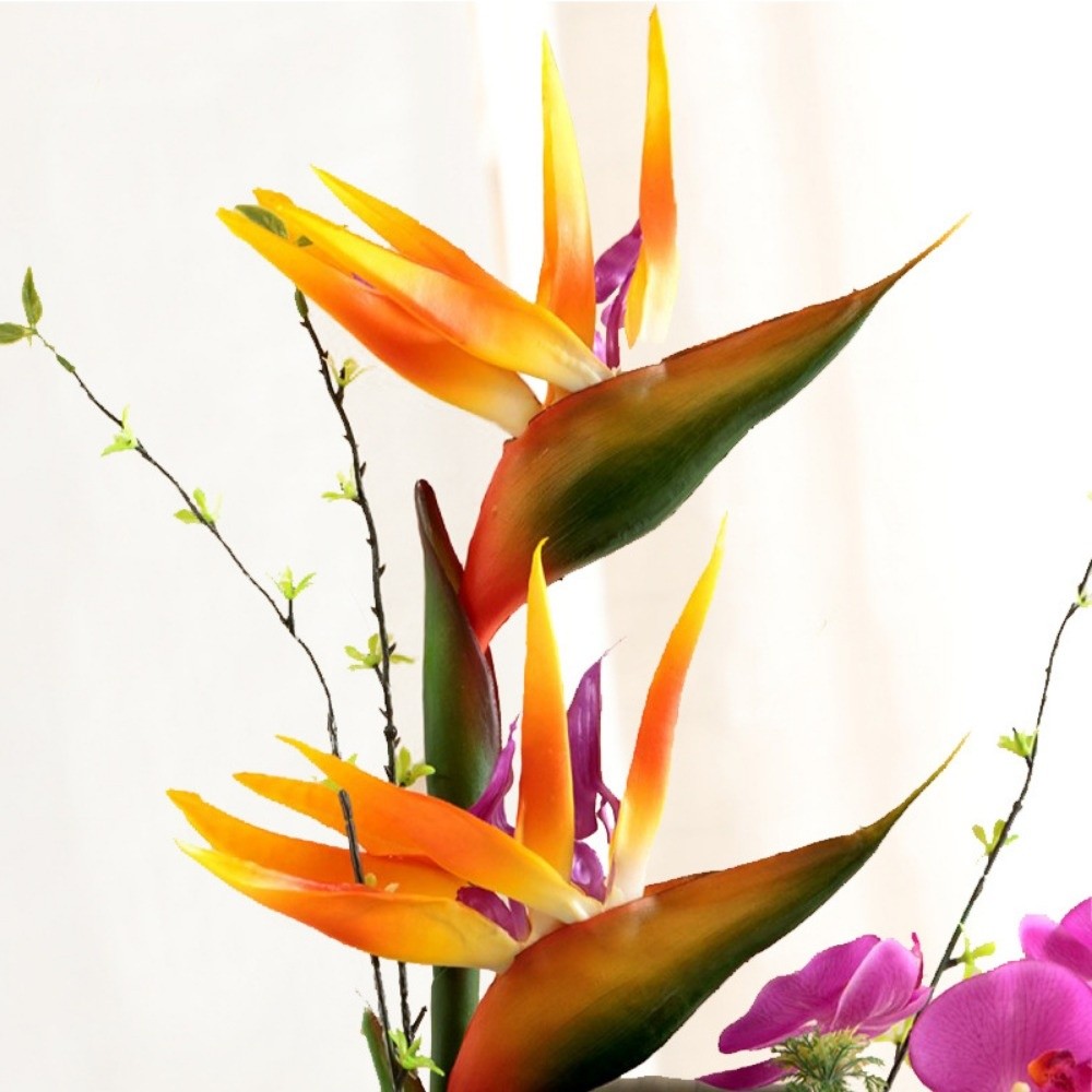 Long Stem Artificial Bird of P - Bird Paradise Strelitzia のレビューと価格