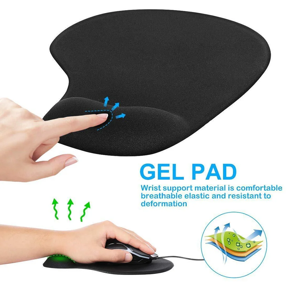 Wrist Guard Mouse Pad Office D - Tradescantia Purple のレビューと価格