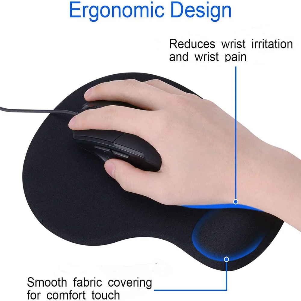 Wrist Guard Mouse Pad Office D - Tradescantia Purple のレビューと価格