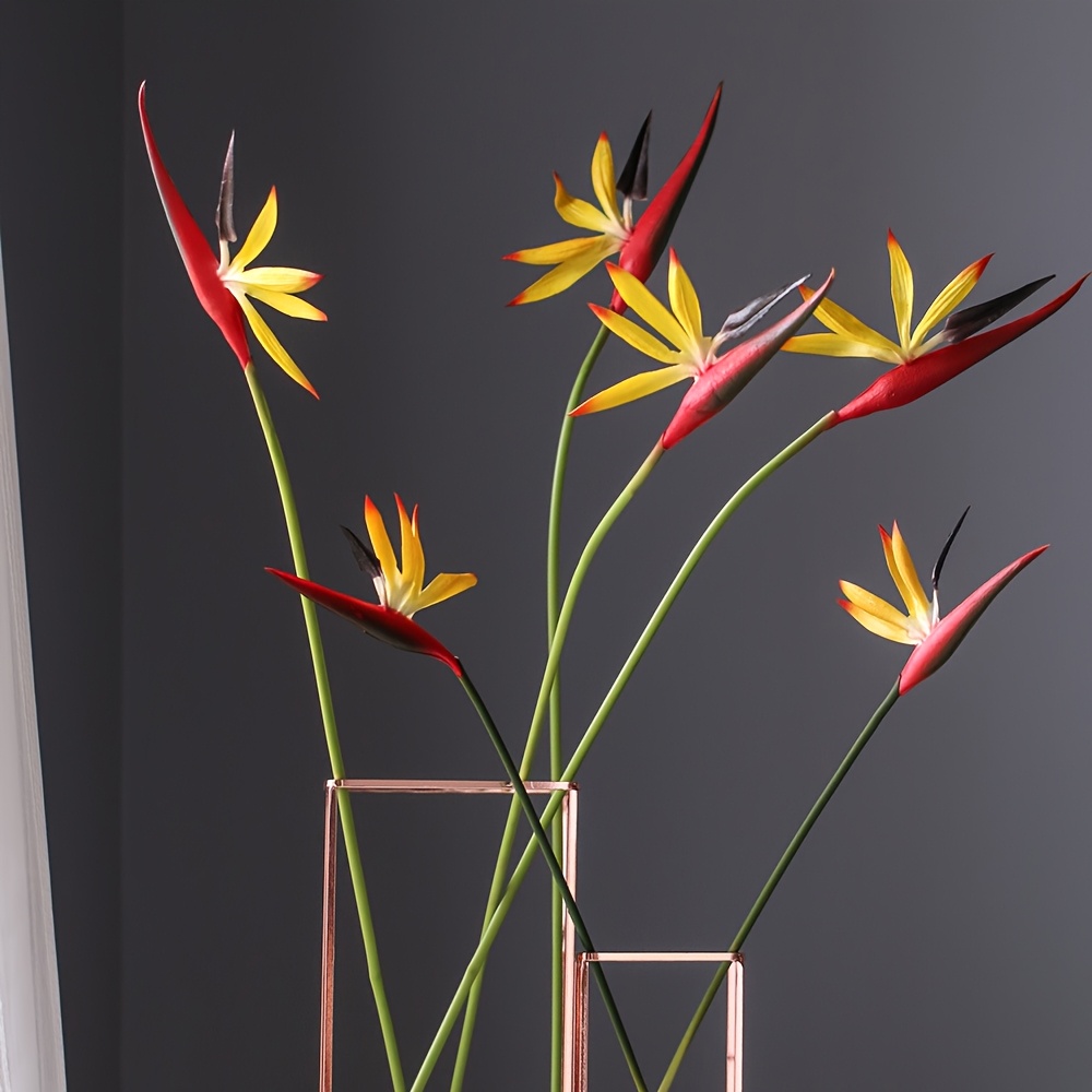 Artificial Flowers Bird of Par - Bird Paradise Strelitzia のレビューと価格
