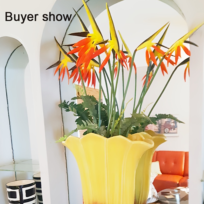 Artificial Flowers Bird of Par - Bird Paradise Strelitzia のレビューと価格