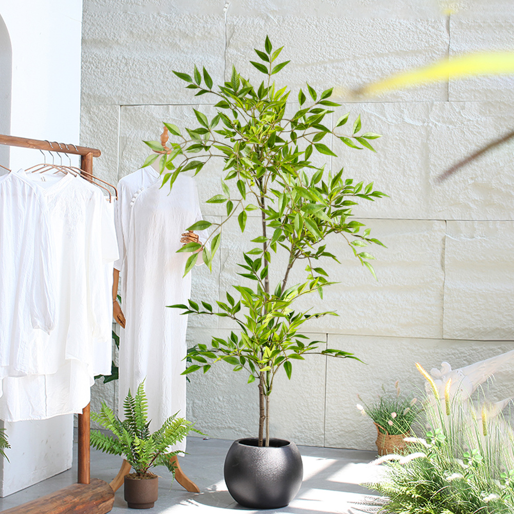 75-140cm Largen Fake Nandina T - Dracaena Marginata のレビューと価格