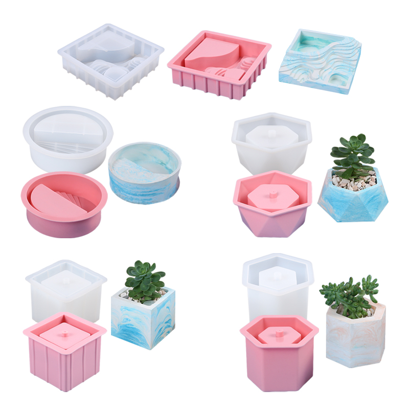 Succulent Flowerpot Silicone M - Echeveria Succulent のレビューと価格