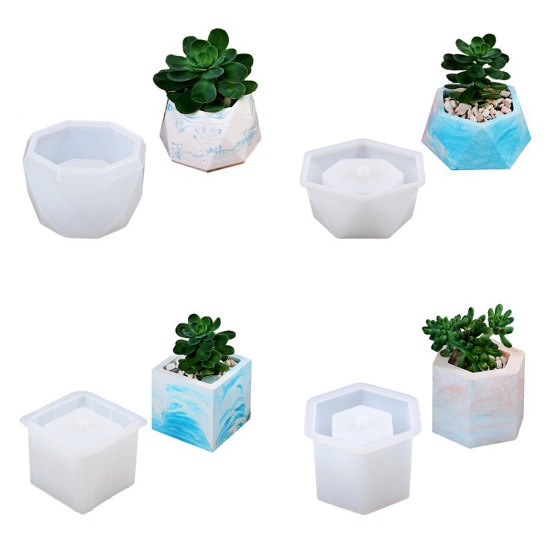 Succulent Flowerpot Silicone M - Echeveria Succulent のレビューと価格