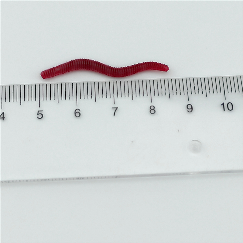 100PCS Soft Lure Bass Bream Bl - Aglaonema Red のレビューと価格