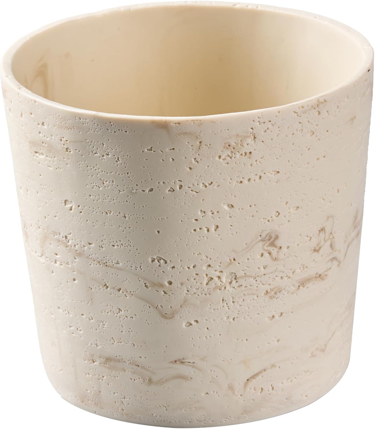 7 Inch Natural Travertine Text - Aloe Vera Pot のレビューと価格