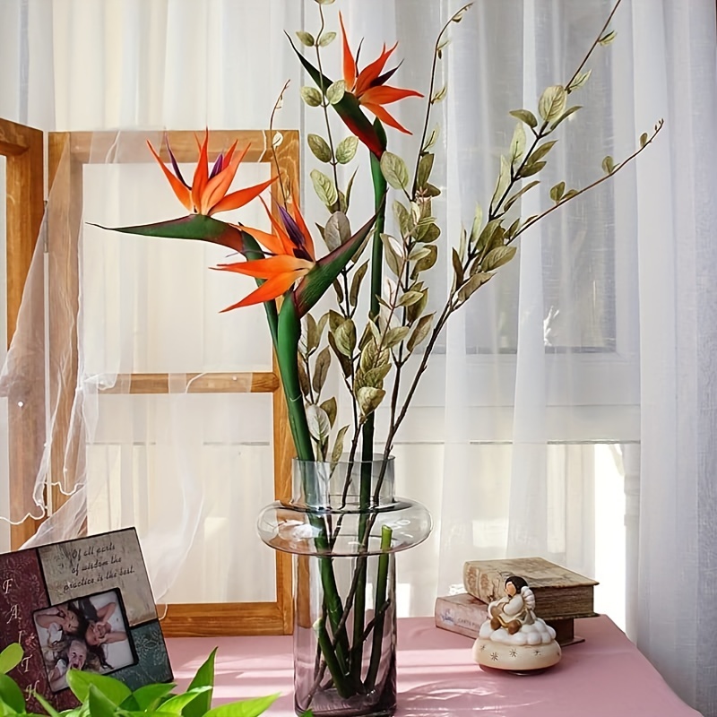 3pcs Artificial Bird Of Paradi - Bird Paradise Strelitzia のレビューと価格