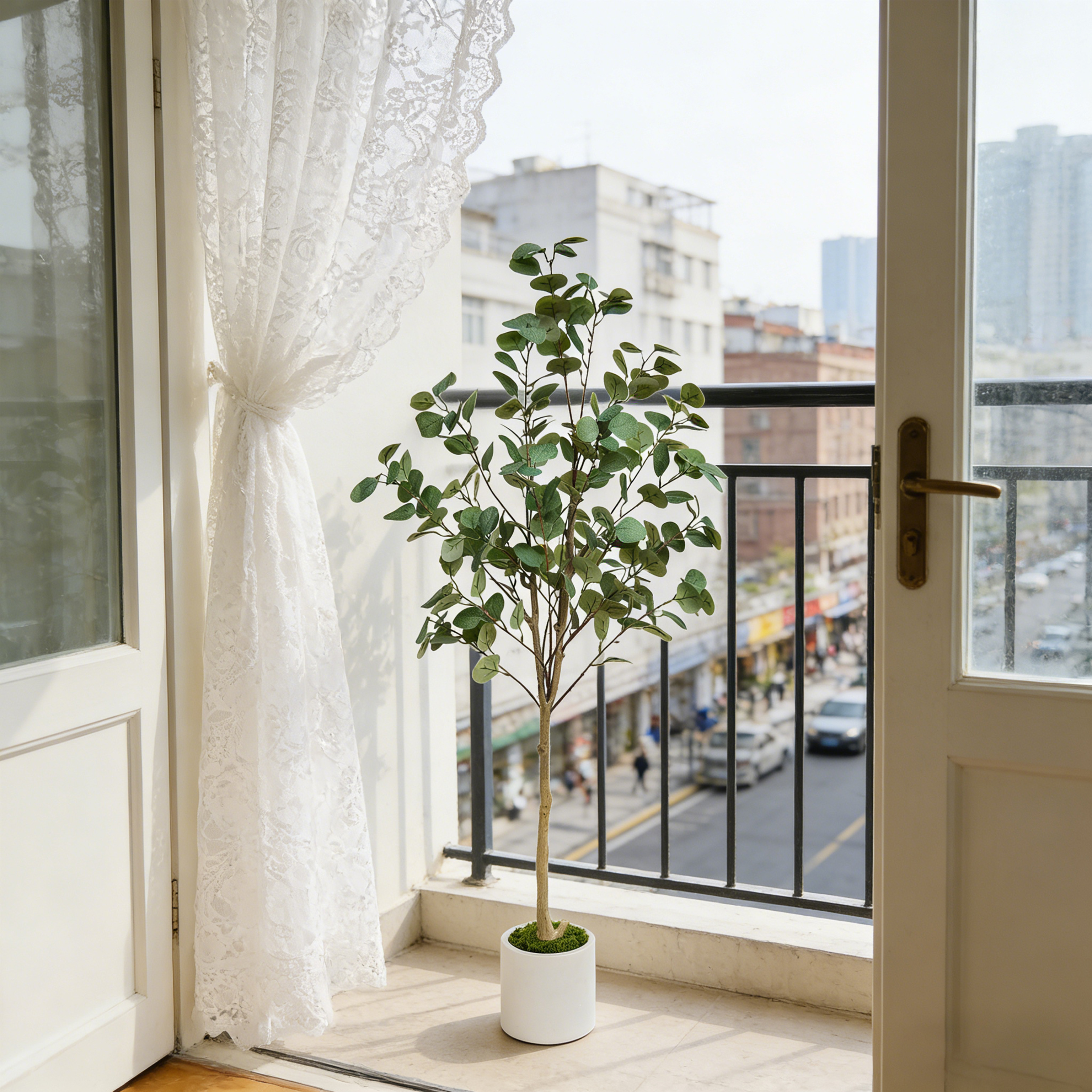 120-155Cm/5.1Ft Artificial Euc - Dracaena Marginata のレビューと価格