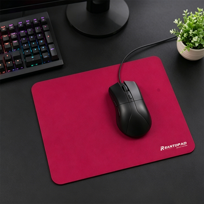 Rubber Mouse Pad Non-slip Wear - Tradescantia Purple のレビューと価格