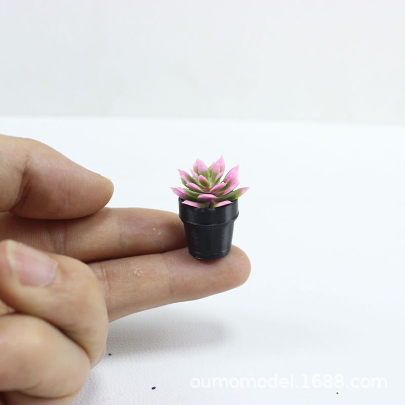 Mini Simulated Plants Cactus S - Echeveria Succulent のレビューと価格