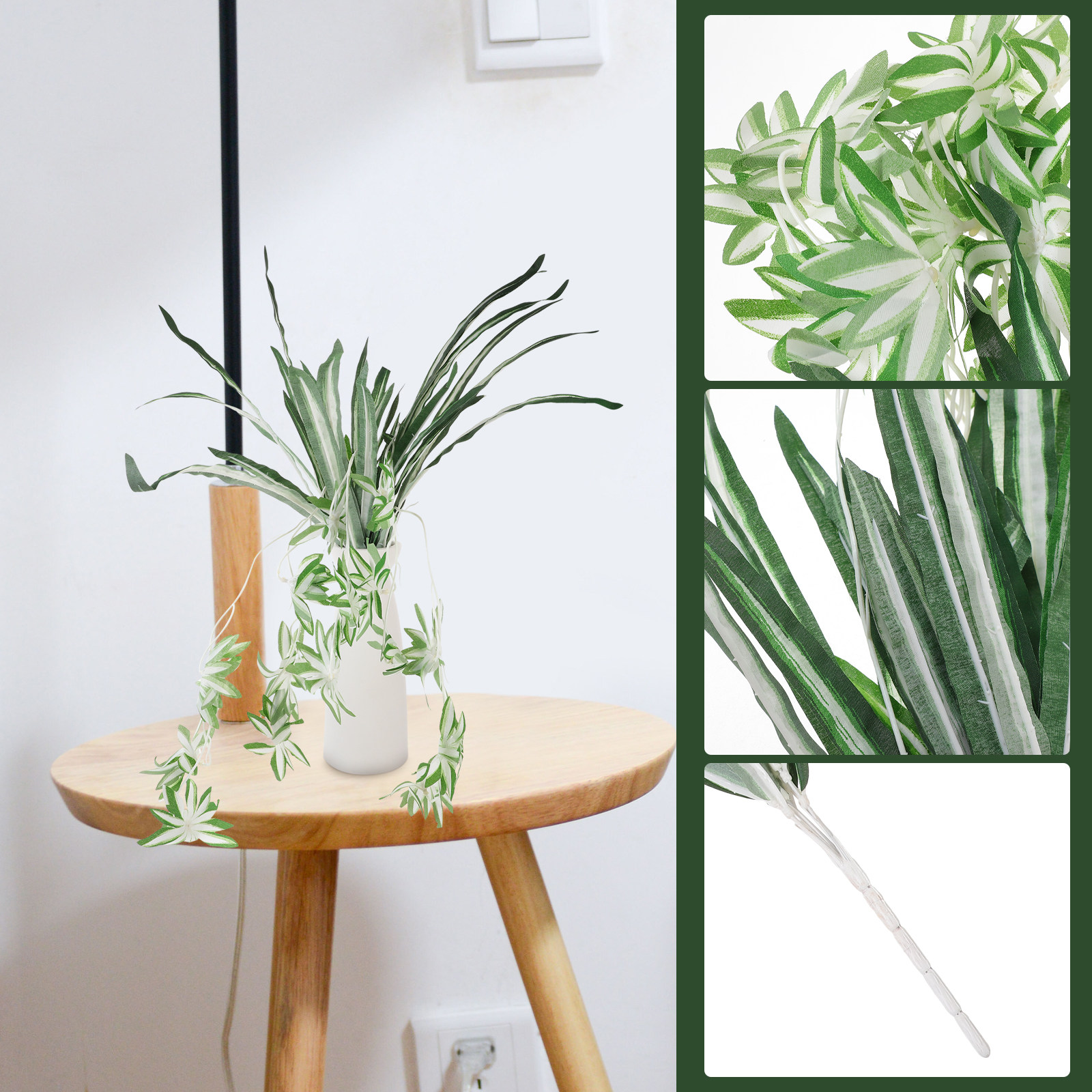 Artificial Hanging Spider Plan - Spider Plant Hanging のレビューと価格