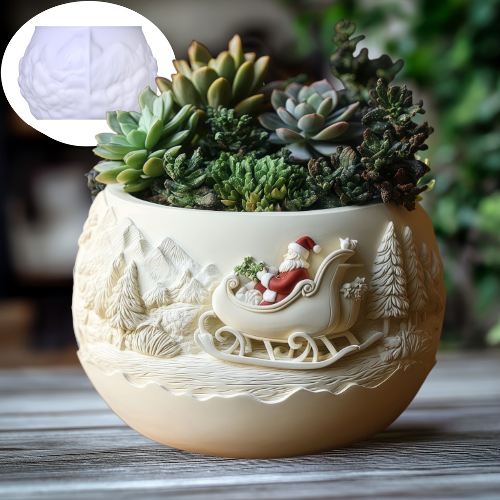 Cedar Sled Santa Claus Relief  - Echeveria Succulent のレビューと価格