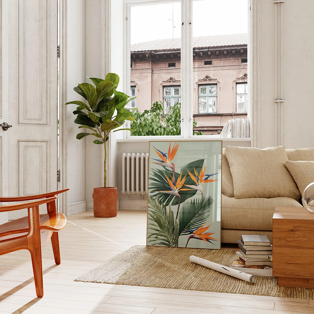 Bird of Paradise Wall arts, St - Bird Paradise Strelitzia のレビューと価格