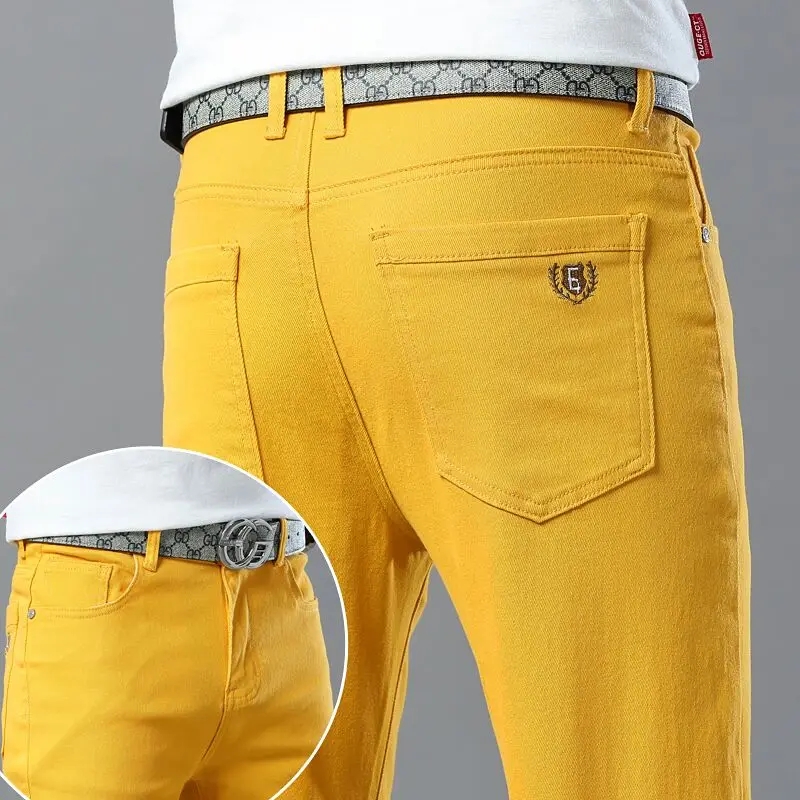 Men's Colorful Denim Stretch S - Aglaonema Red のレビューと価格