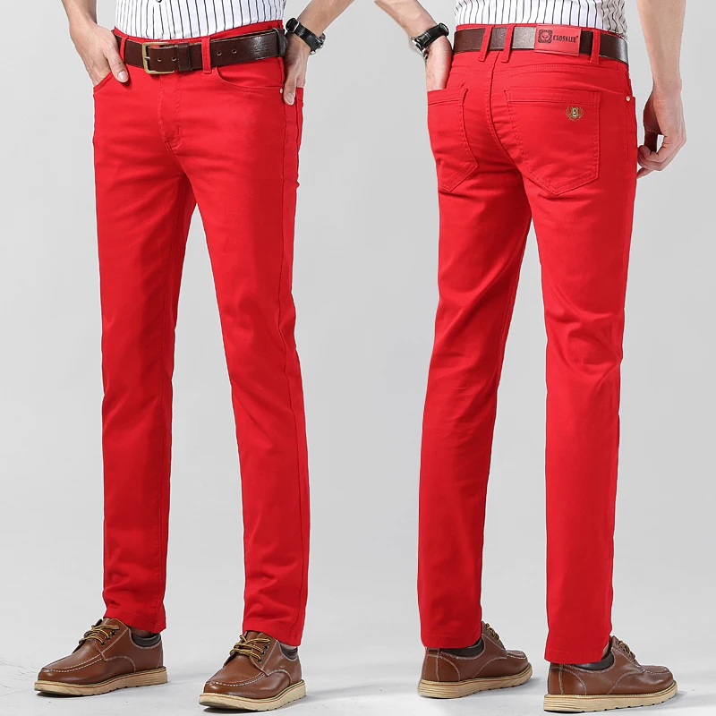 Men's Colorful Denim Stretch S - Aglaonema Red のレビューと価格