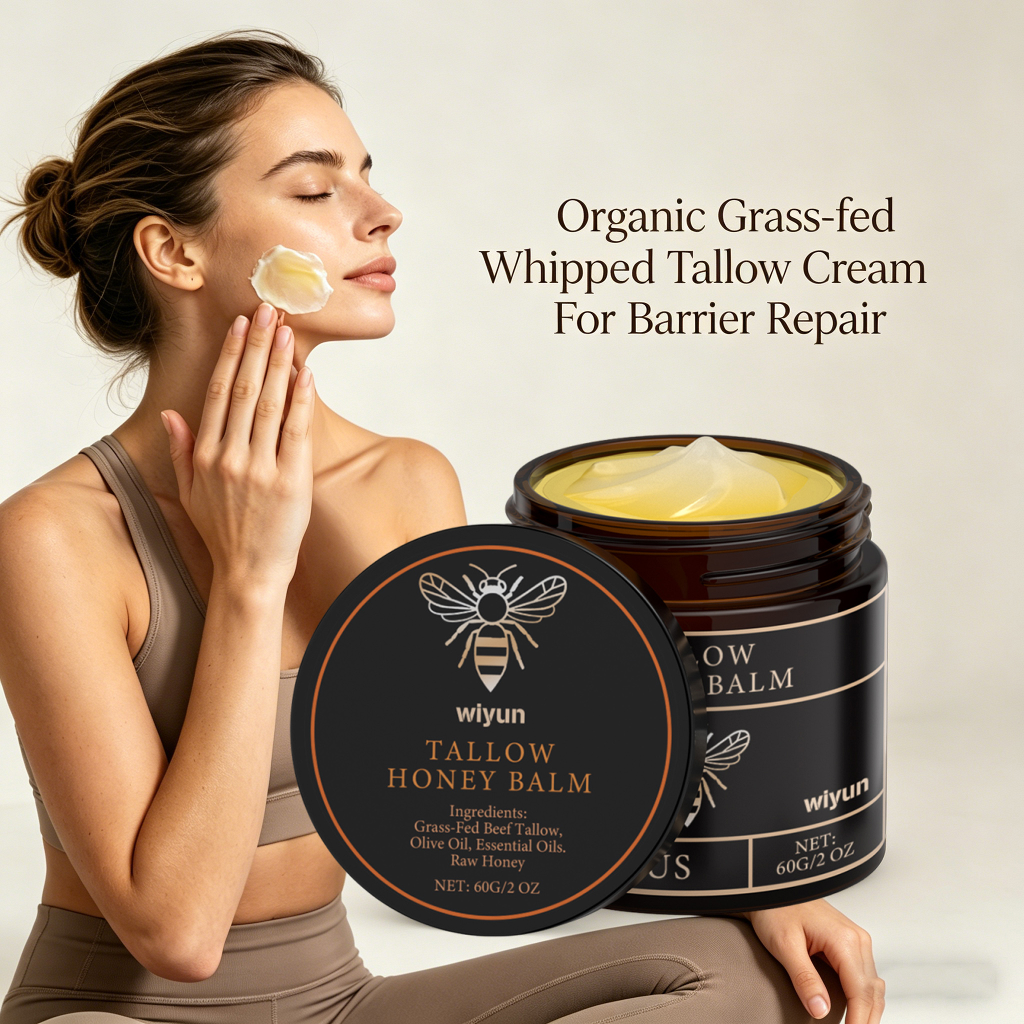 Organic Grass-fed Tallow Cream - Aglaonema Red のレビューと価格