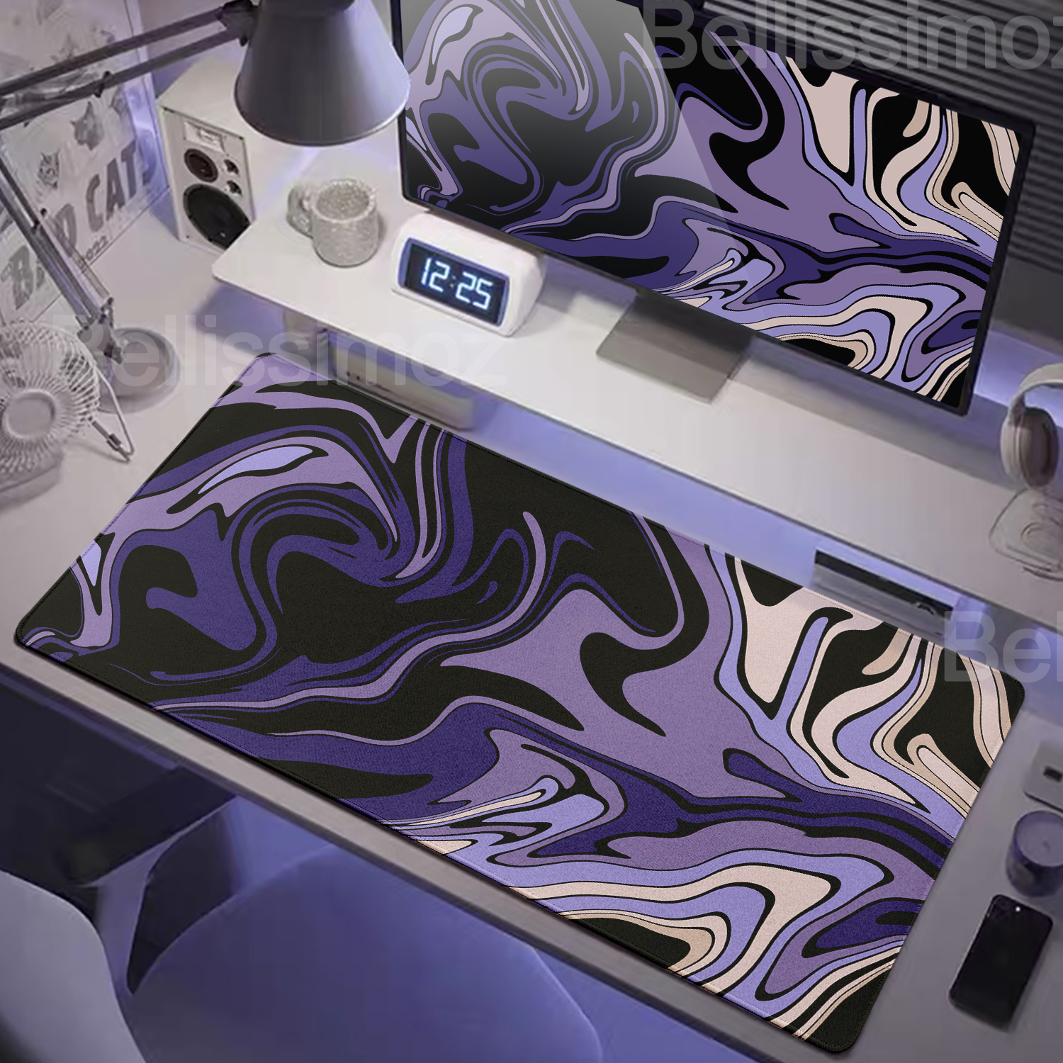 Strata Liquid Mousepad Large G - Tradescantia Purple のレビューと価格