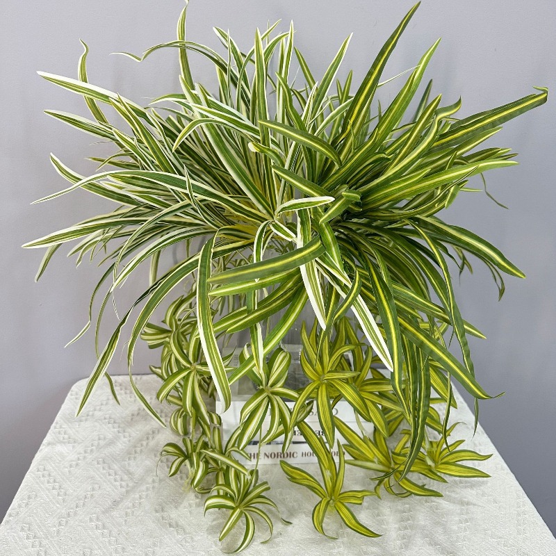 Artificial Spider Plant Chloro - Spider Plant Hanging のレビューと価格