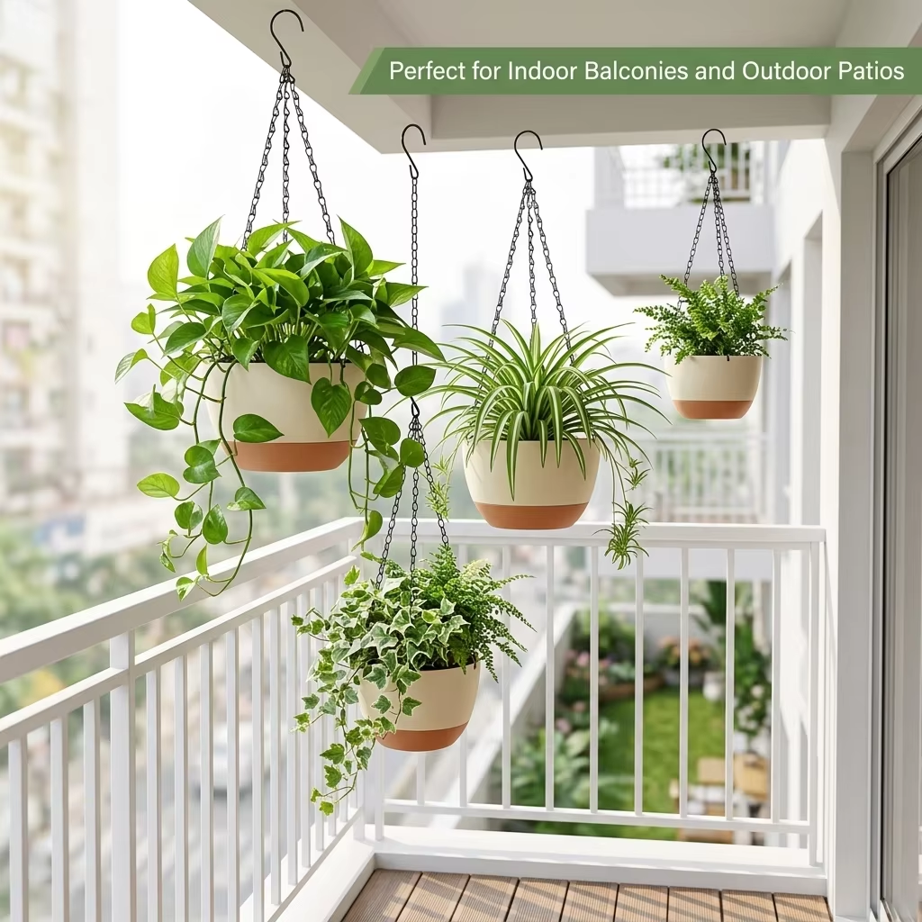 Modern Everyday Dual-Color Han - Spider Plant Hanging のレビューと価格