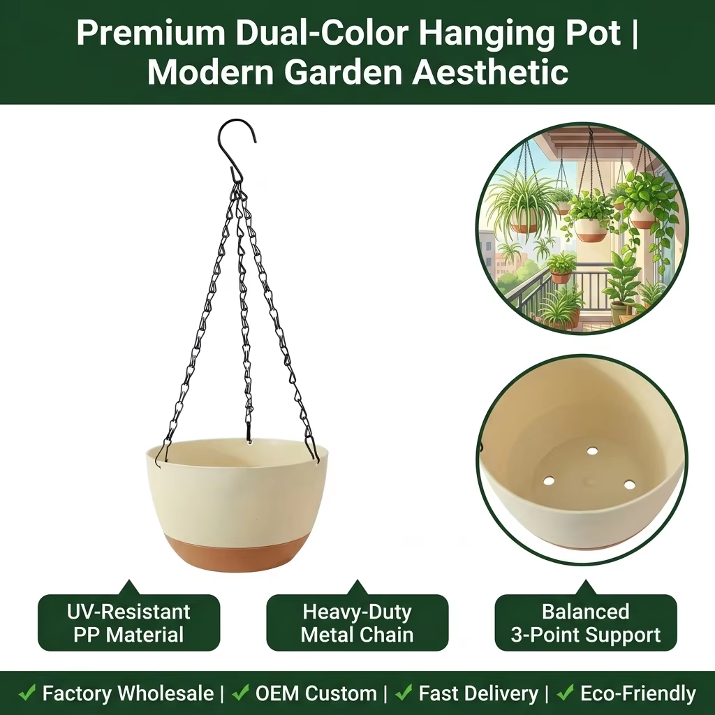 Modern Everyday Dual-Color Han - Spider Plant Hanging のレビューと価格