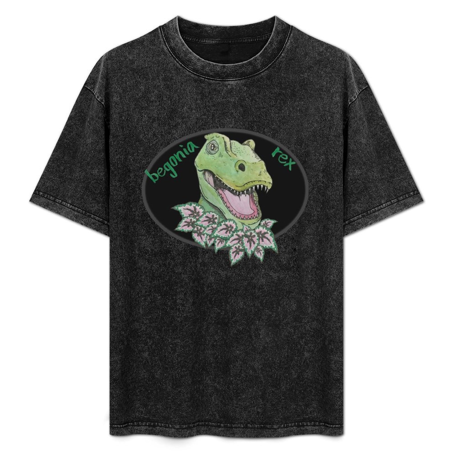 T rex begonia T-Shirt Big and  - Begonia Rex のレビューと価格