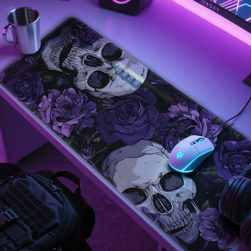Gothic skull and purple flower - Tradescantia Purple のレビューと価格