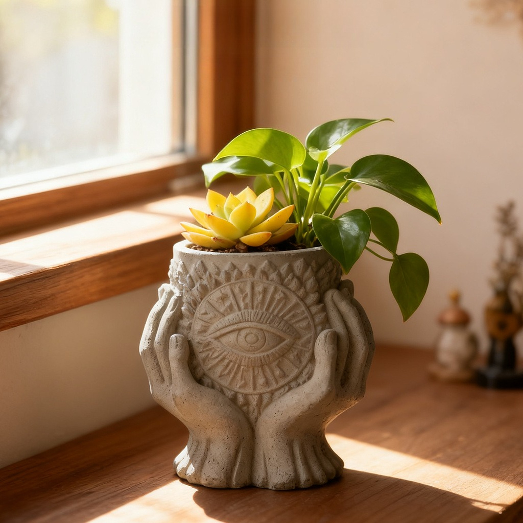 Guardian Eye Candle Cup Silico - Echeveria Succulent のレビューと価格