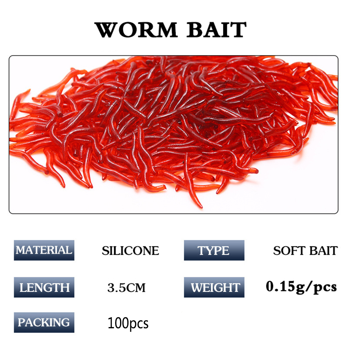 3.5cmSoft Lure Bass Bream Bloo - Aglaonema Red のレビューと価格