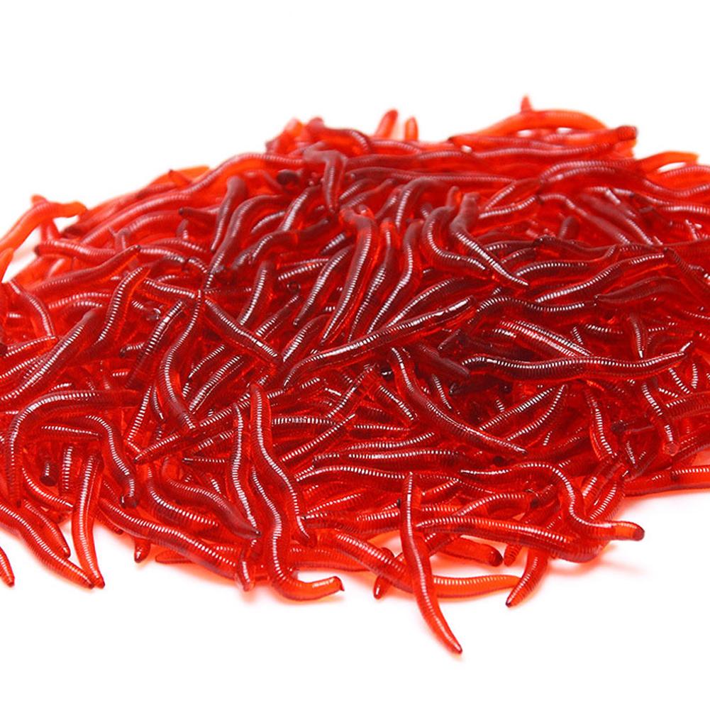 50/100PCS Soft Lure Bass Bream - Aglaonema Red のレビューと価格