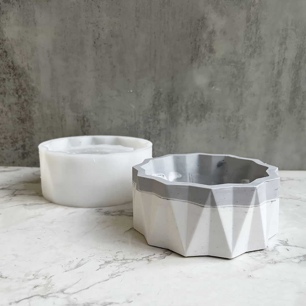 For Fun Flower Pot Silicone Mo - Echeveria Succulent のレビューと価格